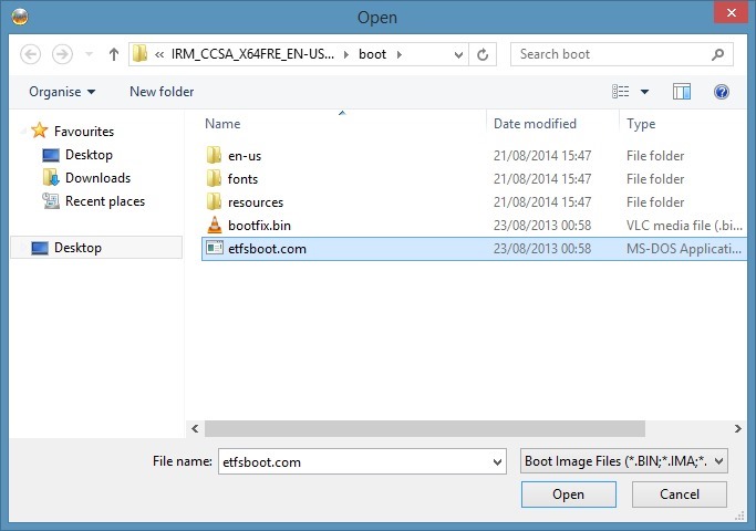 Agregar archivos a Windows ISO step66 de inicio