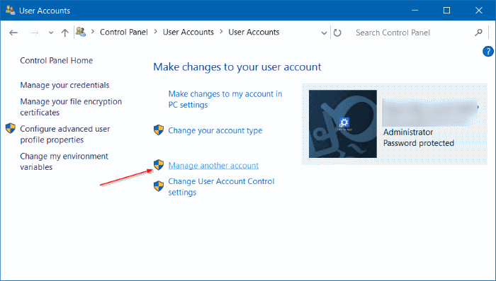 Agregar contraseña a una cuenta de usuario local en Windows 10 step9
