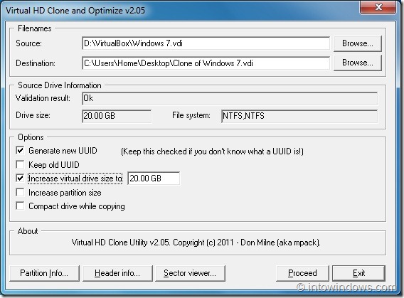 Backup And Clone VirtualBox Virtual Machine VDI