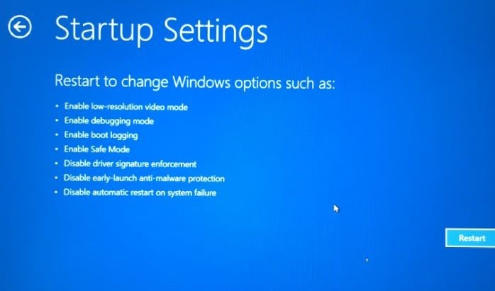 Arrancar Windows 10 en modo seguro desde la unidad de recuperación (3)