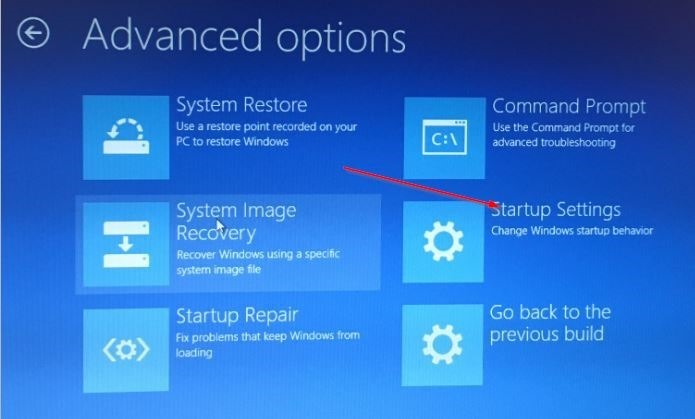 Arrancar Windows 10 en modo seguro de recuperación (3)
