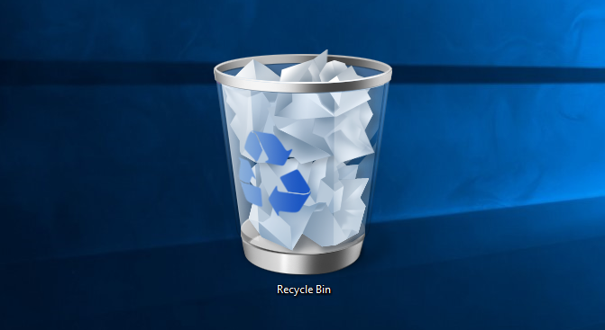 Cambiar el icono de la papelera de reciclaje en Windows 10 picture01.1