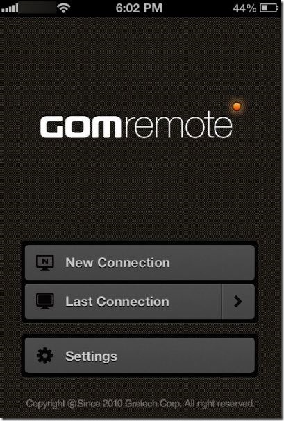 Control GOM Media Player from Phone Picture3