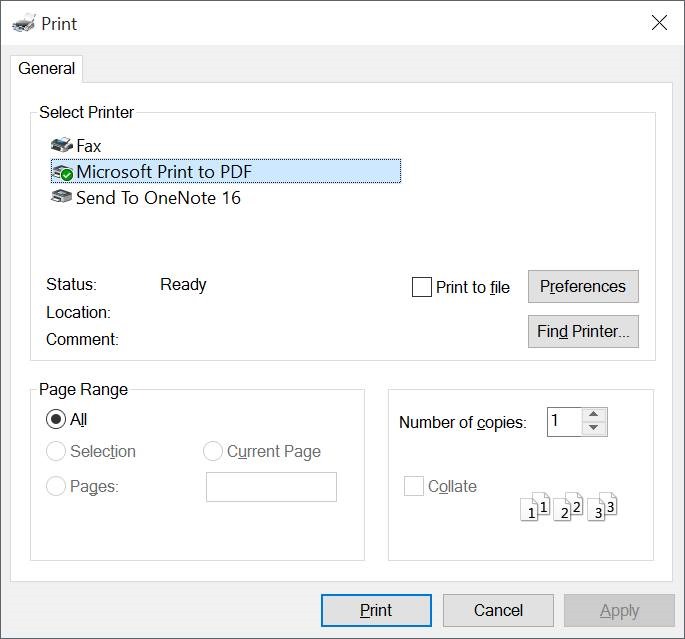 Convertir documentos a PDF en Windows 10 sin Third Pary Tools pic6
