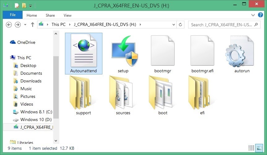 Crear Windows 10 USB o ISO step3 sin supervisión