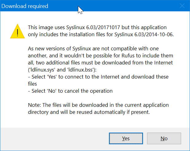 Crear USB de inicio de Ubuntu en Windows 10 pic2