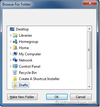 Create A Shortcut for Windows[4]