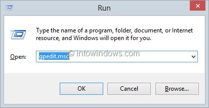 Disable Lock Screen Windows 8 Step3
