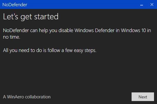Desactivar Windows Defender en Windows 10 step2