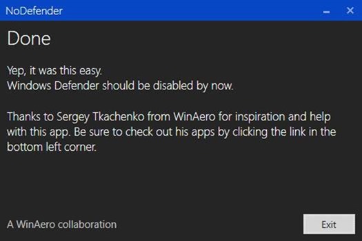 Desactivar Windows Defender en Windows 10 step6