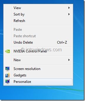 Enable Computer Icon On Windows 8 Desktop Step2