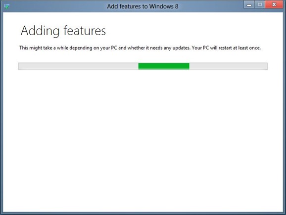 Enable Media Center in Windows 8 Step4