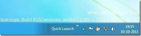 Enable Quick Launch in Windows 8 Step6
