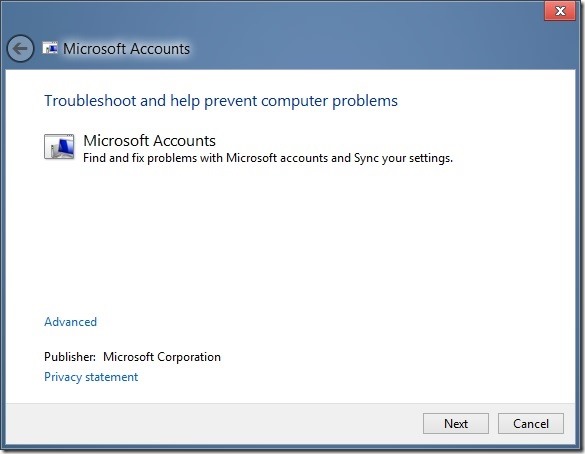 Fix Problems With Sync Settings In Windows 8