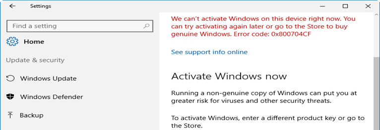 Solucionar problemas de activación en Windows 10 con este solucionador de problemas pic1