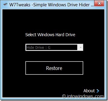 Ocultar unidades en Windows 8 step2