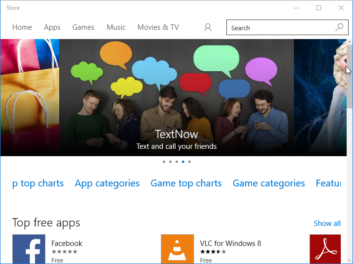 Instalar aplicaciones desde Store sin cuenta de Microsoft Windows 10 pic2