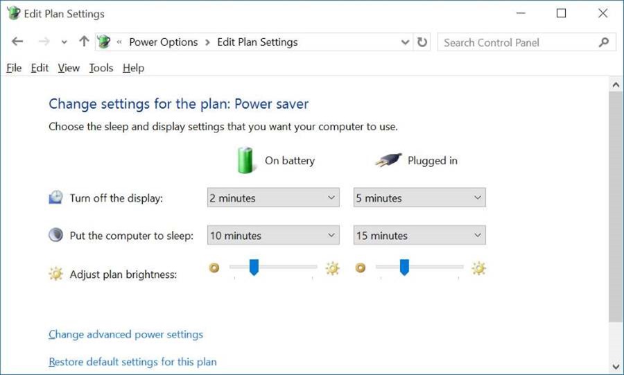 Ajustar manualmente el brillo de la pantalla en Windows 10 pic4