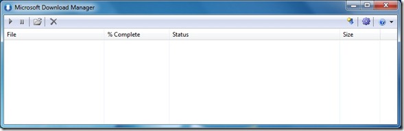 Microsoft Download Manager for Windows 7