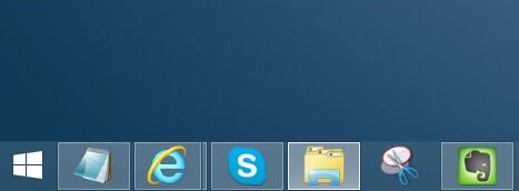 Mover el icono de Skype al área de notificación de la bandeja del sistema