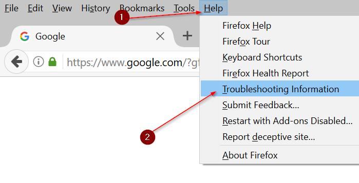 Ubicación del perfil de Mozilla Firefox en Windows 10 pic3 Ubicación del perfil de Mozilla Firefox en Windows 10 pic3