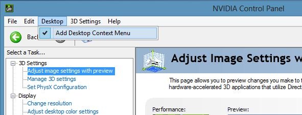Fix: NVIDIA Control Panel Missing From Desktop Context Menu pic04