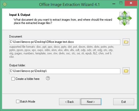 Office Image Extraction Wizard Free