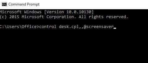 Abrir la configuración del protector de pantalla en Windows 10 picture10