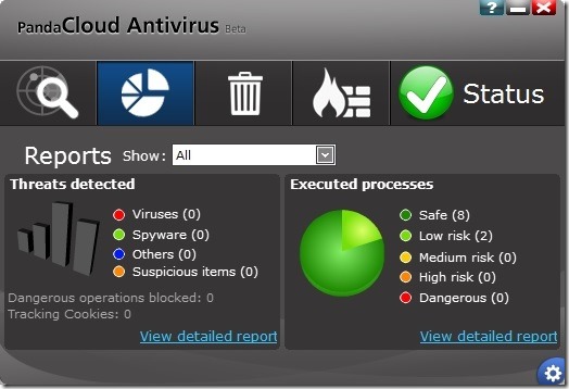 Panda Cloud Antivirus Free for Windows 8 Picture