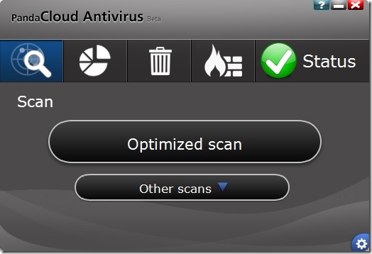 Panda Cloud Antivirus Free for Windows 8