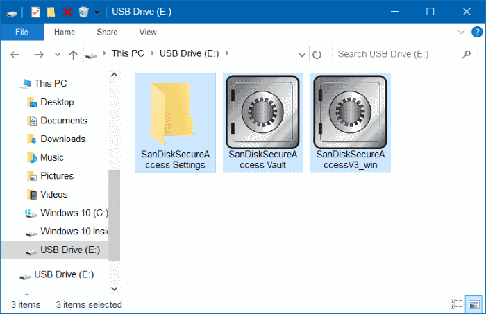 Proteger con contraseña la unidad USB SanDisk en Windows step11