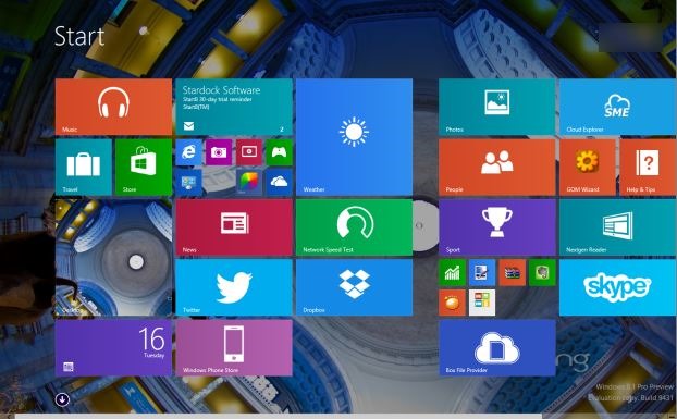 how to pin apps to start screen in windows 8.1