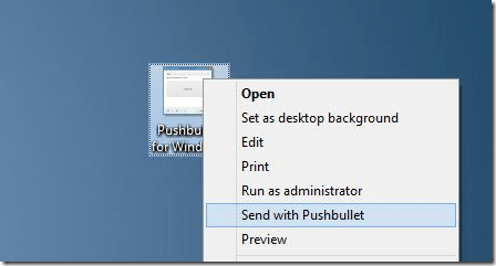 Pushbullet for Windows picture2