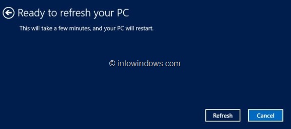 Refresh Windows 8 PC01