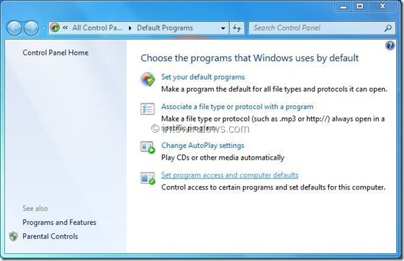 Eliminar las entradas del Reproductor de Windows Media del menú contextual del paso 3