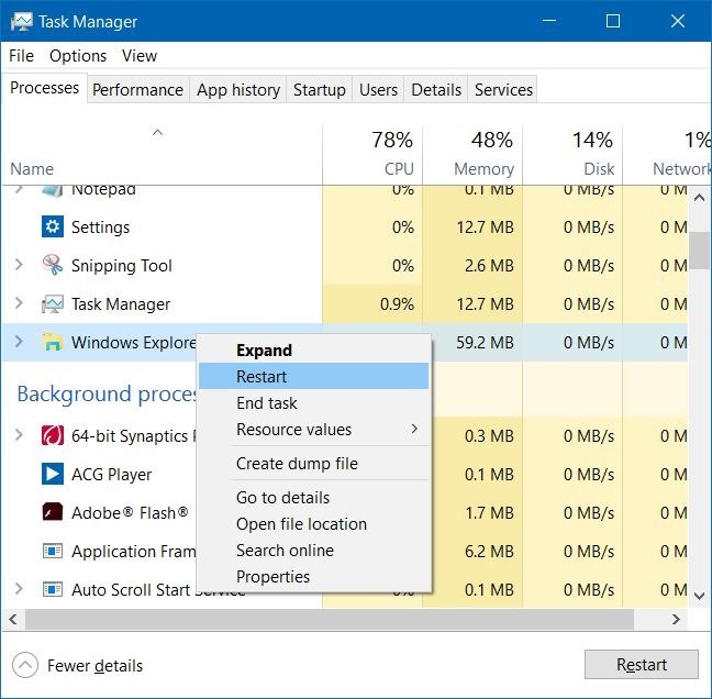 Quitar el icono del modo de vuelo del avión de la barra de tareas de Windows 10 step3