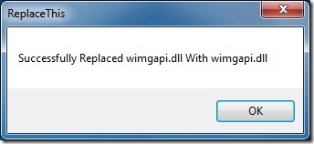 Replace Files In Windows 7