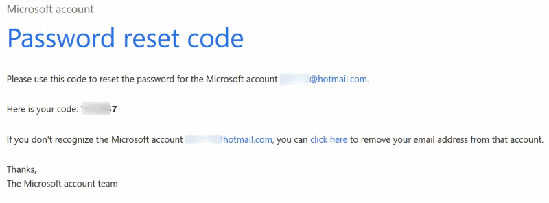 Restablecer o cambiar la contraseña de la cuenta de Microsoft Windows 10 pic12