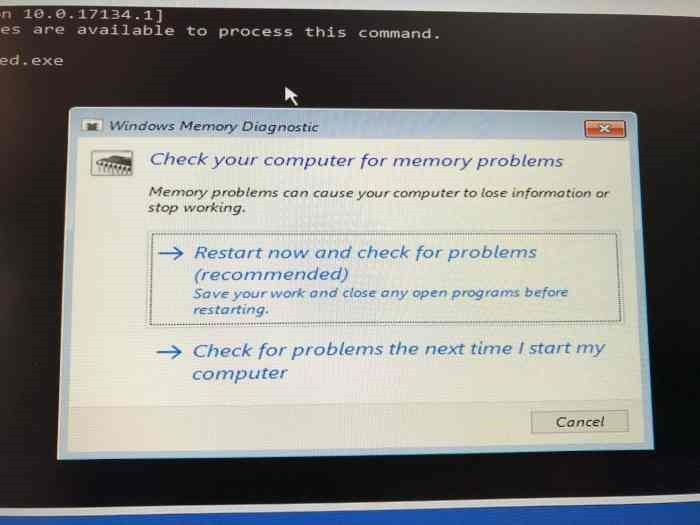 Ejecutar prueba de diagnóstico de memoria en Windows 10 (5)
