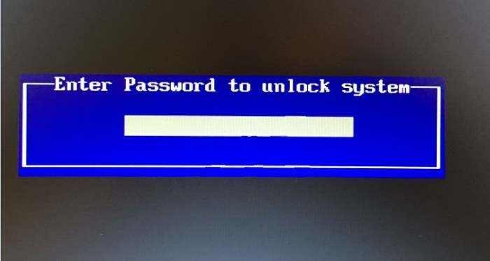 Set BIOS UEFI password in Windows 10 pic1