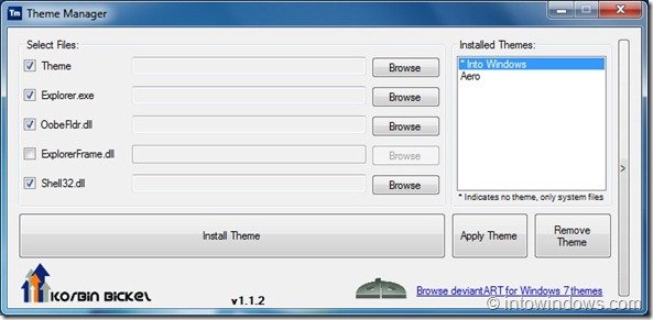 Theme Manager For Windows 7