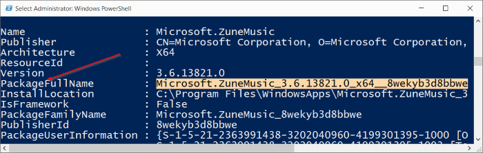 Uninstall Groove Music from Windows 10 pic4