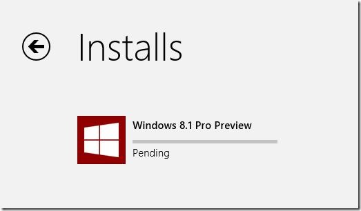 Upgrade Windows 8 to Windows 8.1 Preview Step11