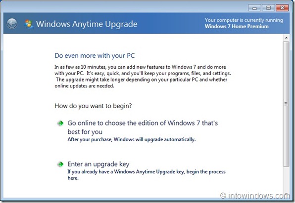 Actualizar Windows 7 Home Premium a Professional Edition step3