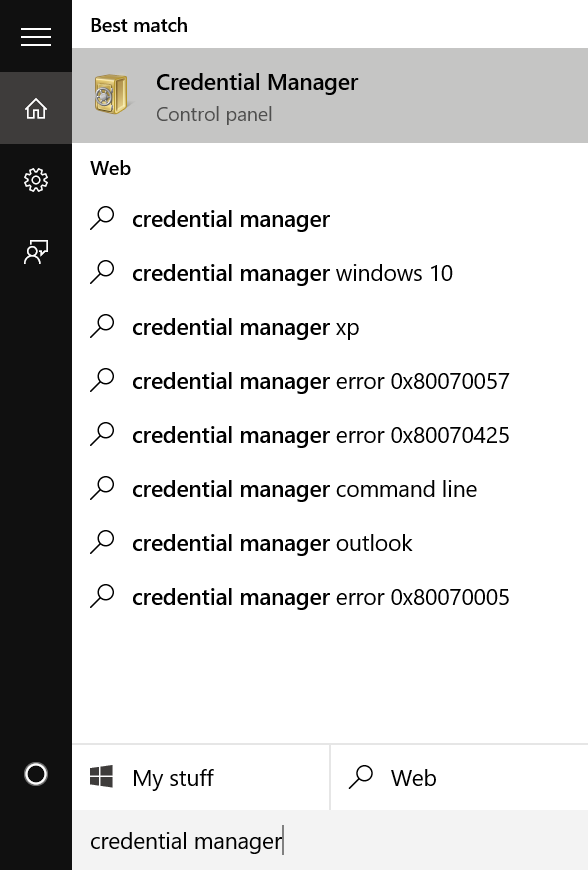 Ver contraseñas guardadas en Edge Browser In Windows 10