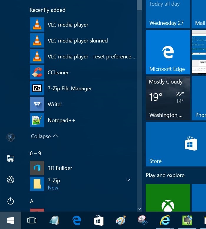 Ver aplicaciones de programas instalados recientemente en Windows 10 step2
