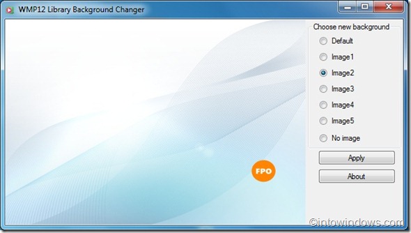 WMP12 Library Background Changer1