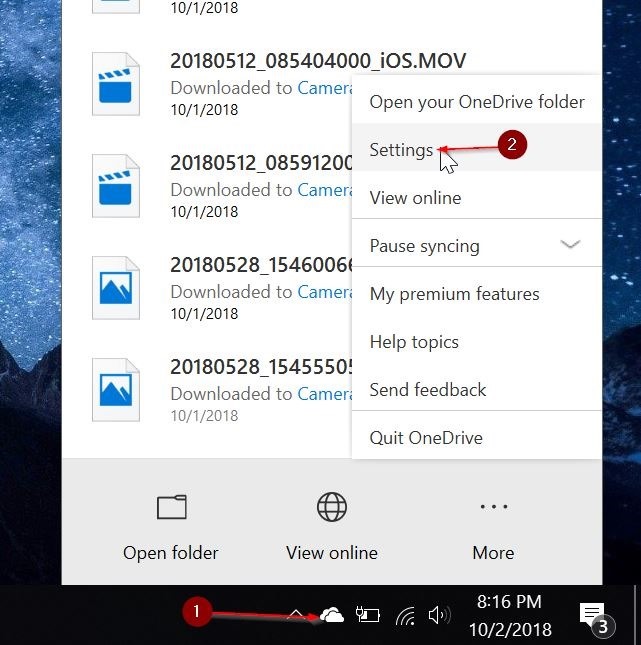 Windows 10 no guarda capturas de pantalla en la carpeta Screenshots pic1