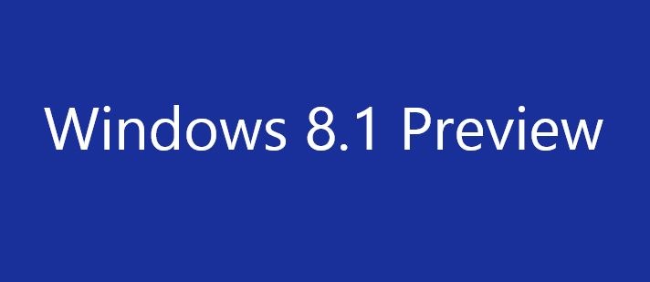 Windows 8.1 preview released