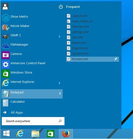 Menú Inicio de Windows 9 para Windows 7 y Windows 8.1 picture1